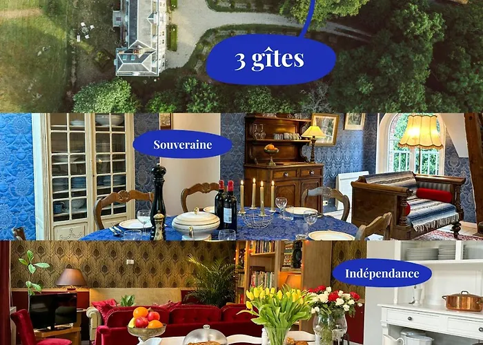 D'hotes Sarah - Chateau Le Bas Bleu Bed & Breakfast